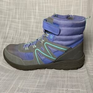 Merrell Polar Trekker Purple Teal Waterproof Snow Boots Womens Size 7 EU 38